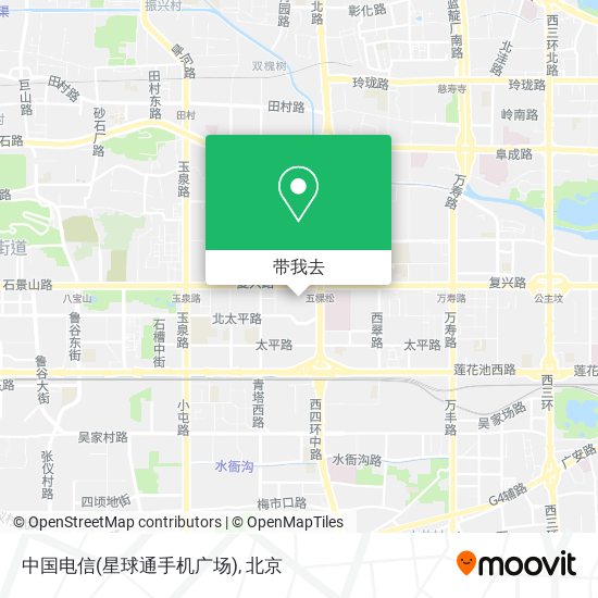 中国电信(星球通手机广场)地图