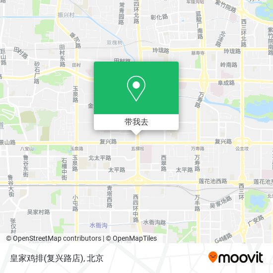 皇家鸡排(复兴路店)地图