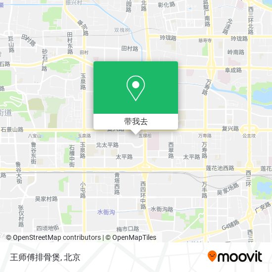 王师傅排骨煲地图