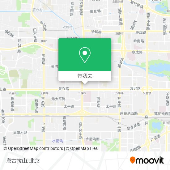 唐古拉山地图