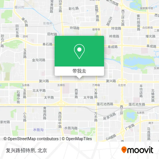 复兴路招待所地图