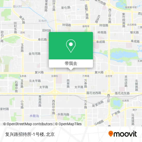 复兴路招待所-1号楼地图