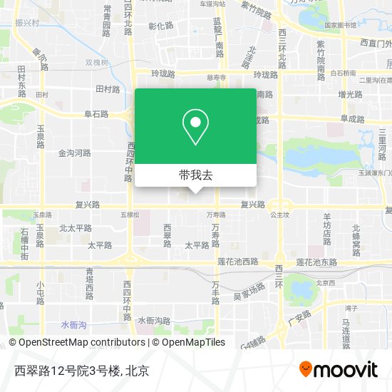 西翠路12号院3号楼地图