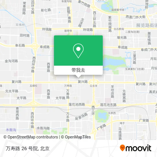 万寿路 26 号院地图