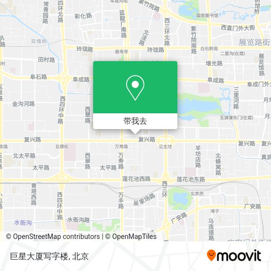 巨星大厦写字楼地图