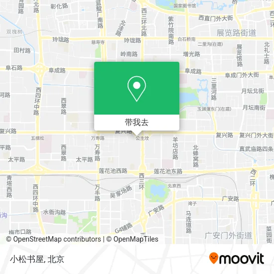 小松书屋地图