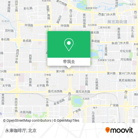 永康咖啡厅地图