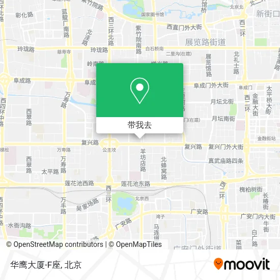 华鹰大厦-F座地图