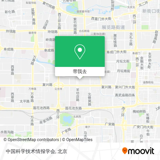 中国科学技术情报学会地图