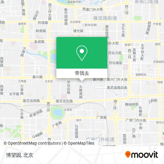 博望园地图