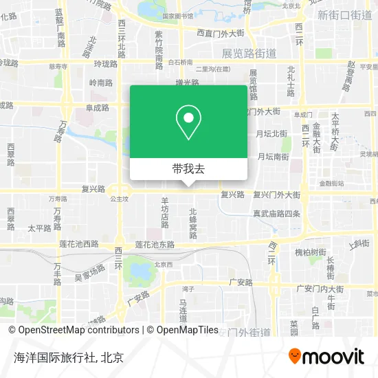 海洋国际旅行社地图