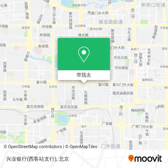 兴业银行(西客站支行)地图