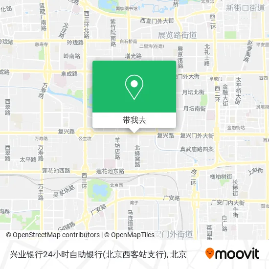 兴业银行24小时自助银行(北京西客站支行)地图