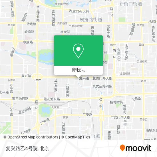 复兴路乙4号院地图