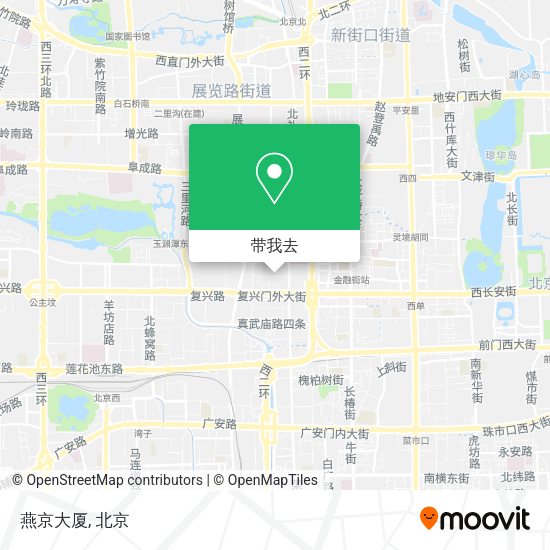 燕京大厦地图