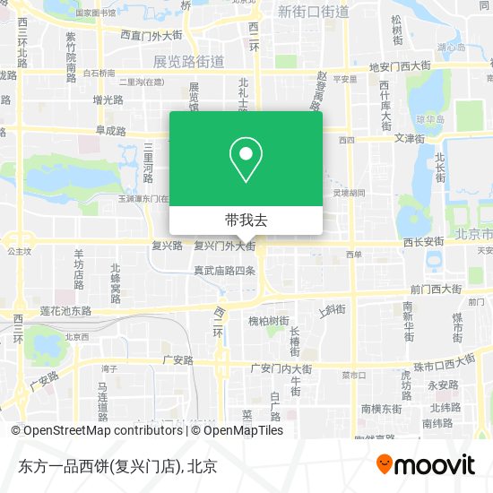 东方一品西饼(复兴门店)地图