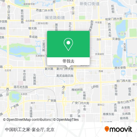 中国职工之家-宴会厅地图