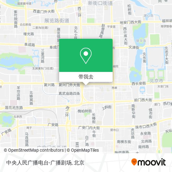 中央人民广播电台-广播剧场地图