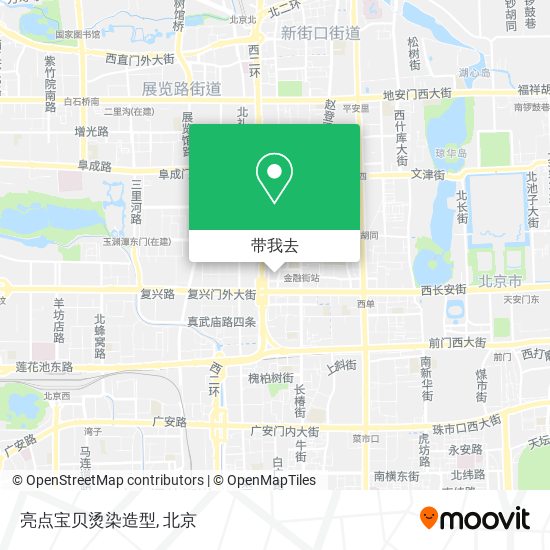 亮点宝贝烫染造型地图