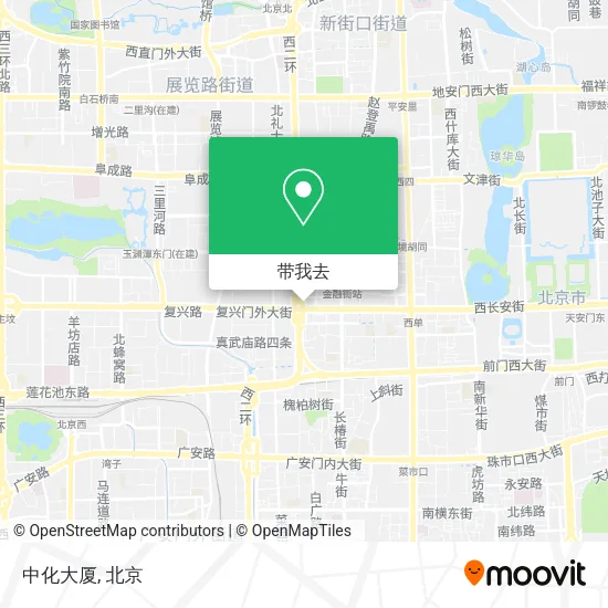 中化大厦地图