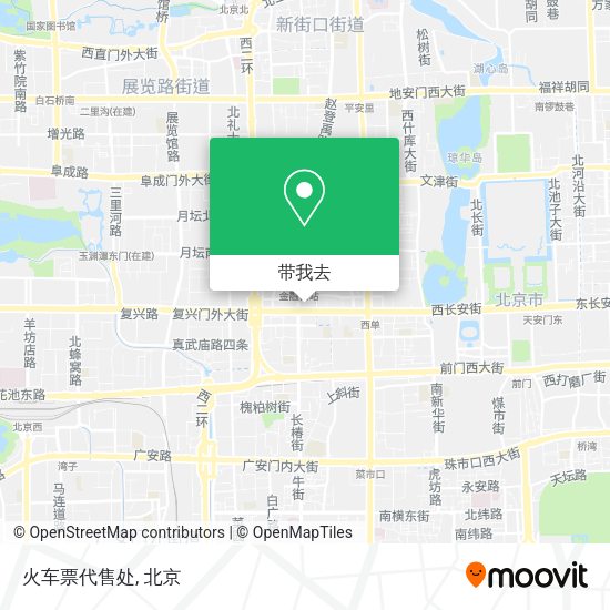 火车票代售处地图