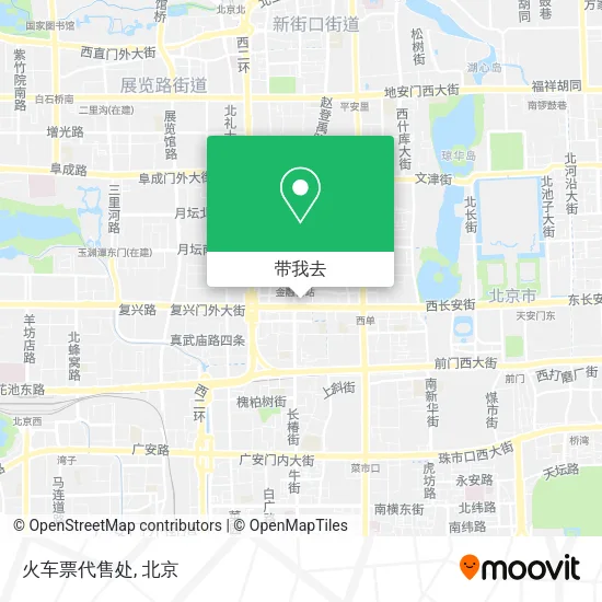 火车票代售处地图