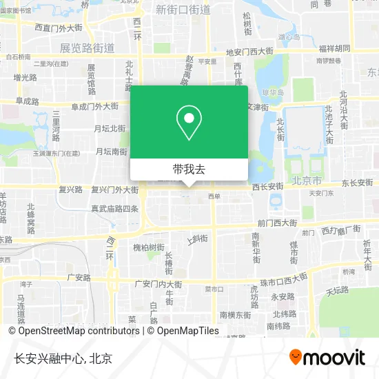 长安兴融中心地图