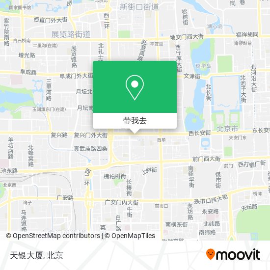 天银大厦地图