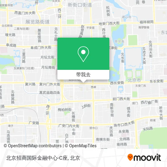 北京招商国际金融中心-C座地图
