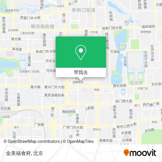 金美福食府地图