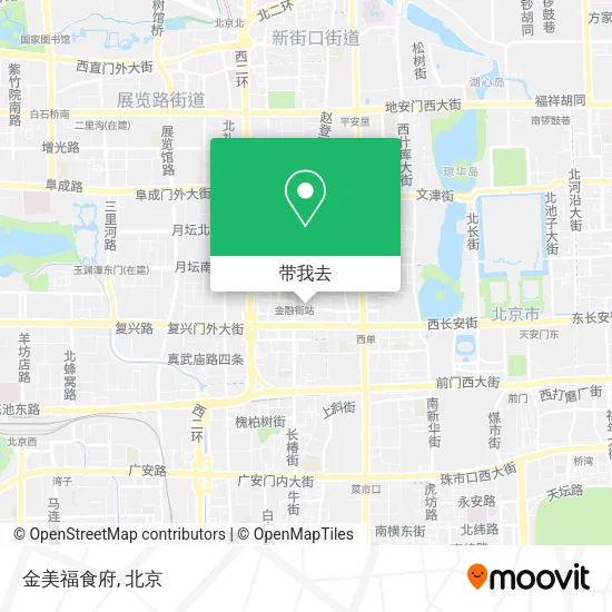 金美福食府地图