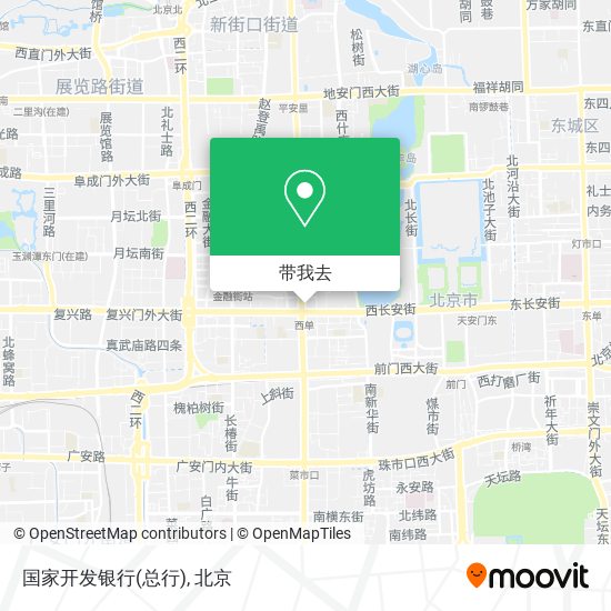 国家开发银行(总行)地图