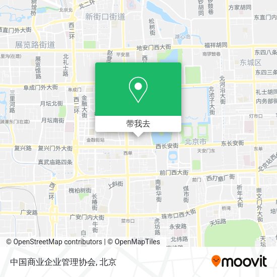 中国商业企业管理协会地图