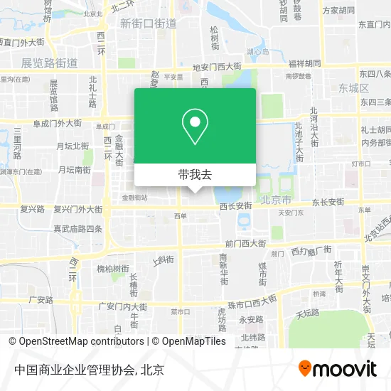 中国商业企业管理协会地图