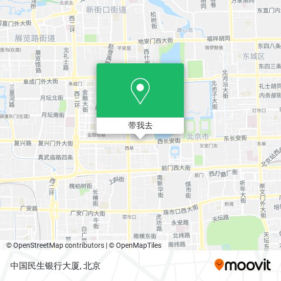 中国民生银行大厦地图