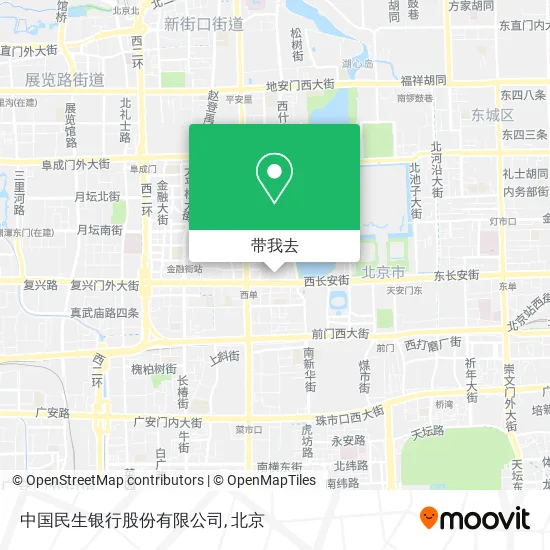 中国民生银行股份有限公司地图