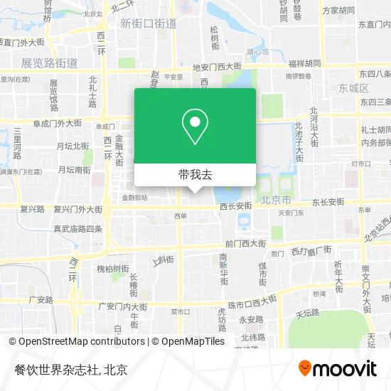 餐饮世界杂志社地图
