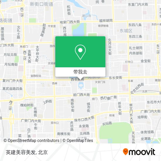 英建美容美发地图