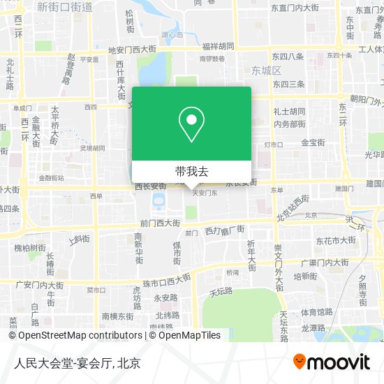 人民大会堂-宴会厅地图