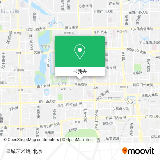 皇城艺术馆地图