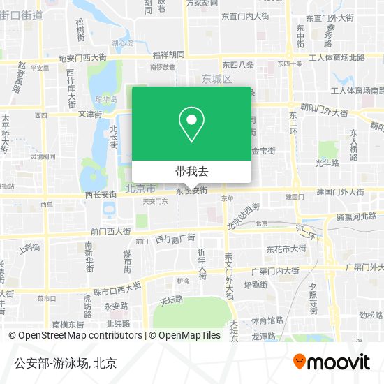 公安部-游泳场地图