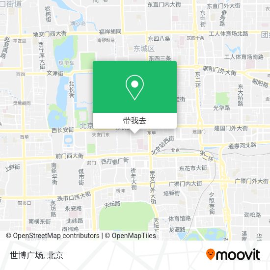 世博广场地图