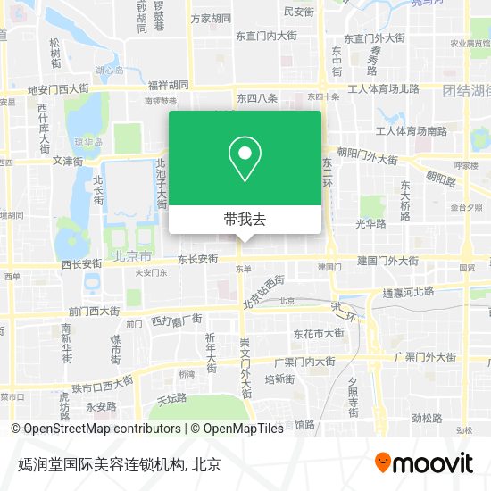 嫣润堂国际美容连锁机构地图
