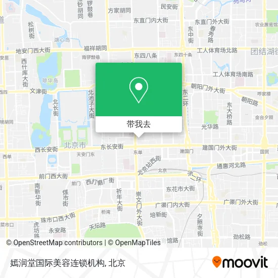 嫣润堂国际美容连锁机构地图