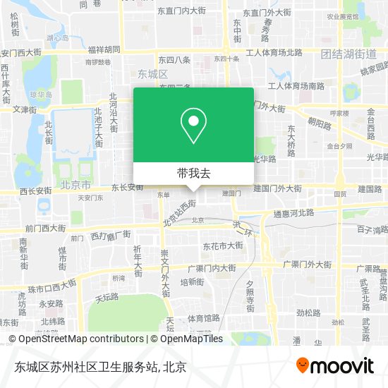 东城区苏州社区卫生服务站地图