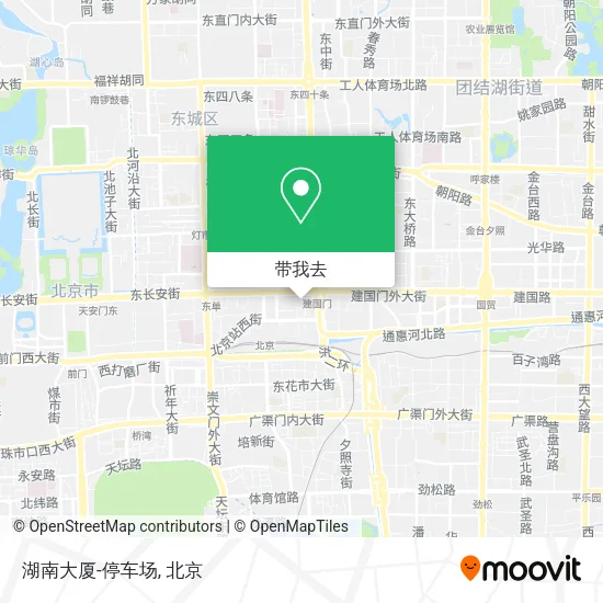 湖南大厦-停车场地图