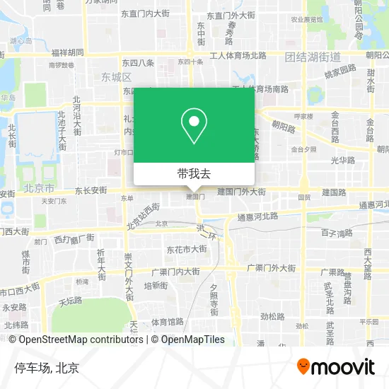 停车场地图