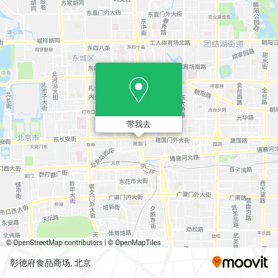 彰德府食品商场地图