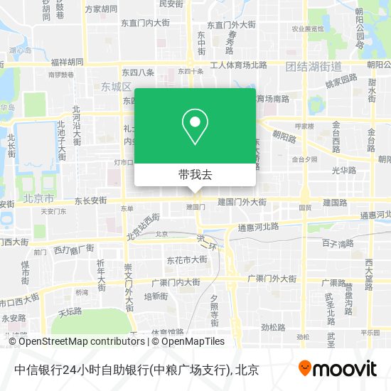 中信银行24小时自助银行(中粮广场支行)地图