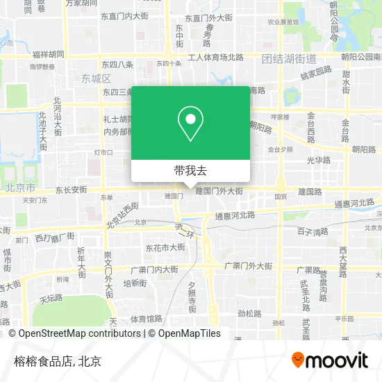 榕榕食品店地图